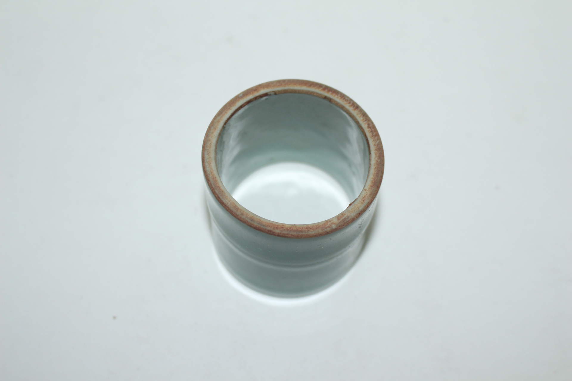 청자 차도구(두껑받침)