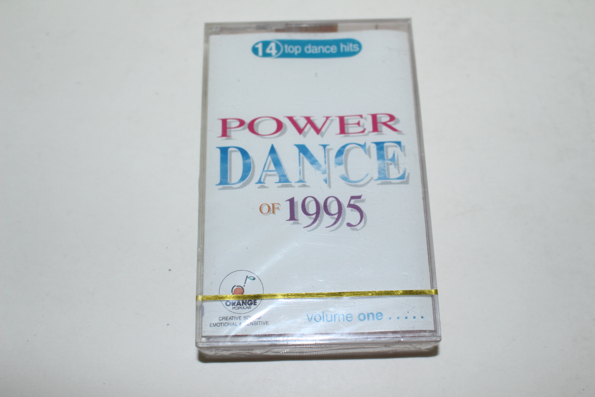 1266-미개봉 테이프 파워댄스 1995