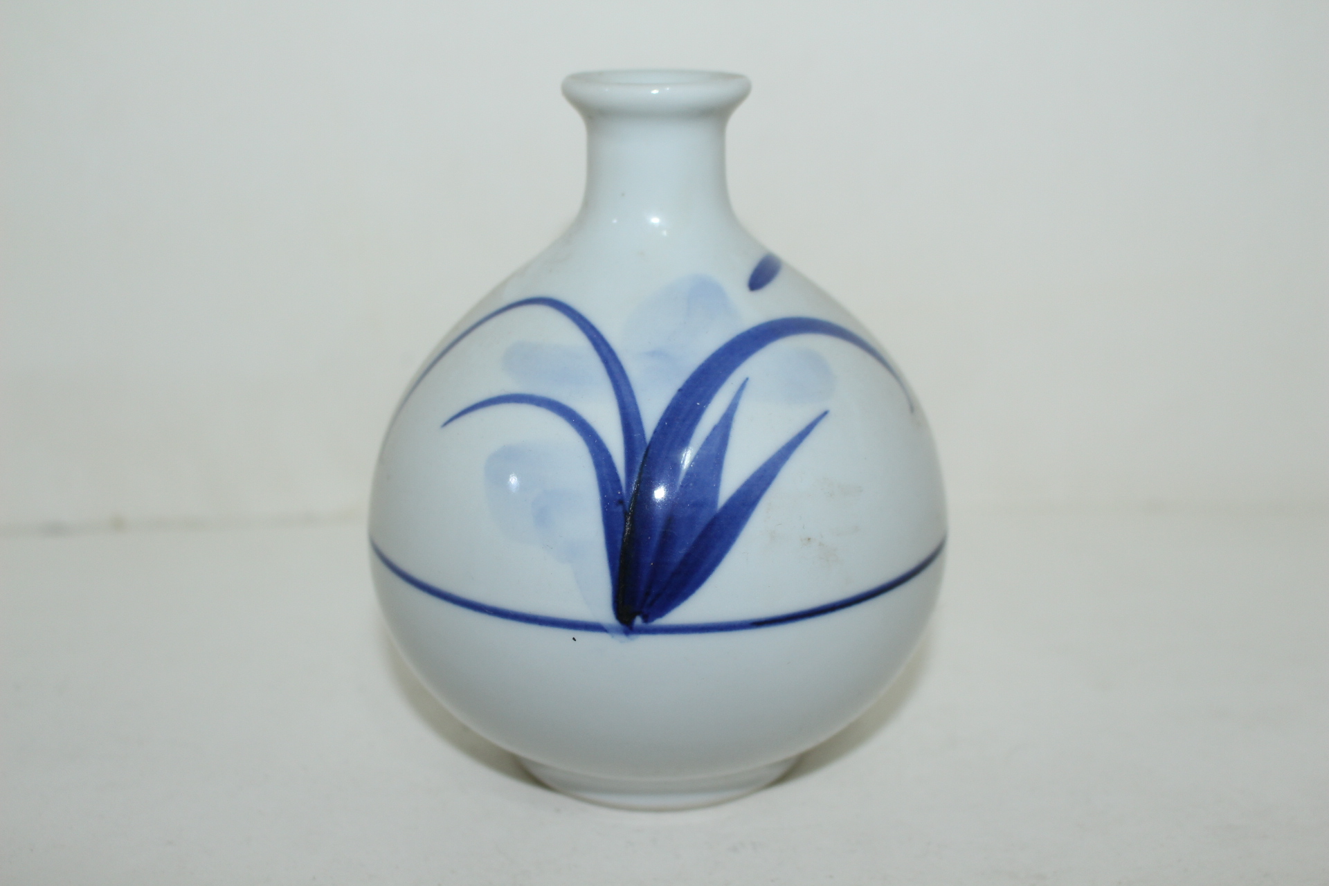 청화백자 난초문 호