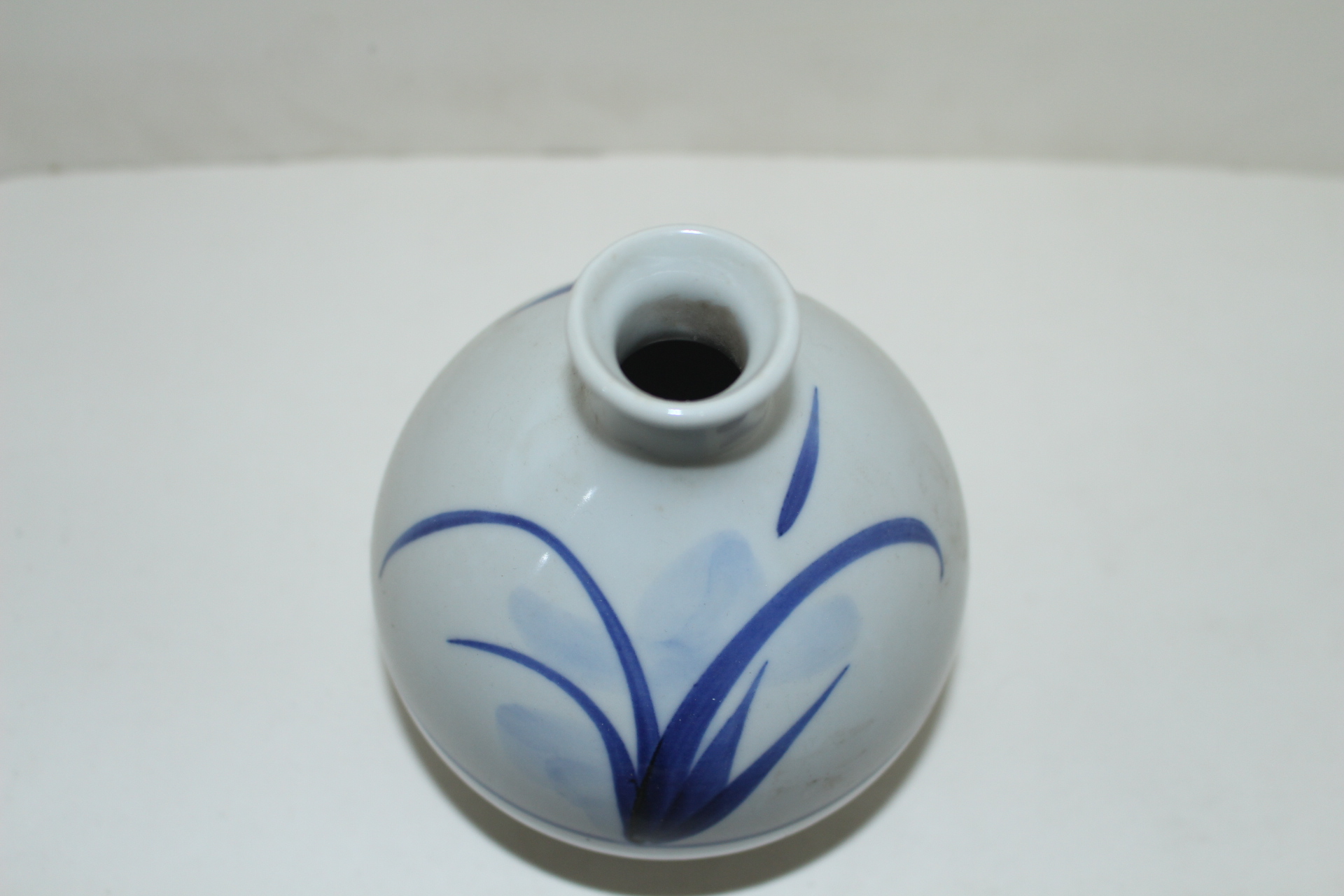 청화백자 난초문 호