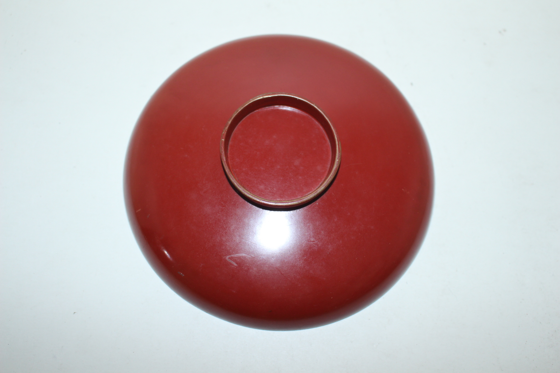 나무에 옷칠후 금채 거북학문 완