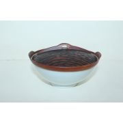 연대가좋은 이마리 철화청자 솥모양 개완