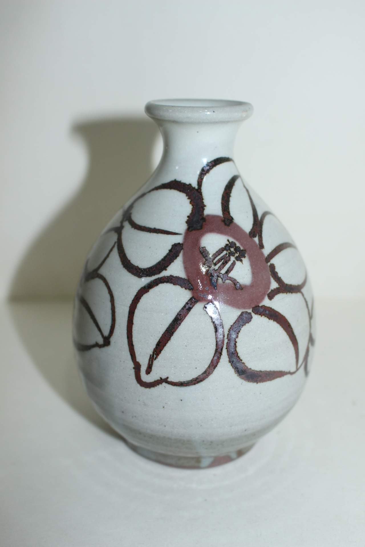 분청자 철화화문 주병