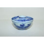 연대가좋은 청화백자화문 개완