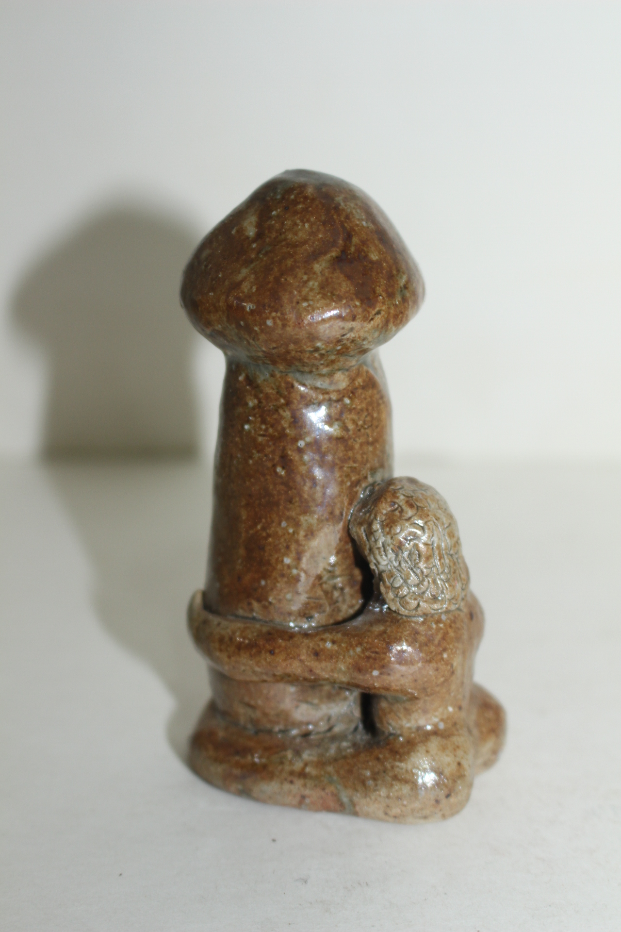 청자 도자기 춘화인물 남근조각상