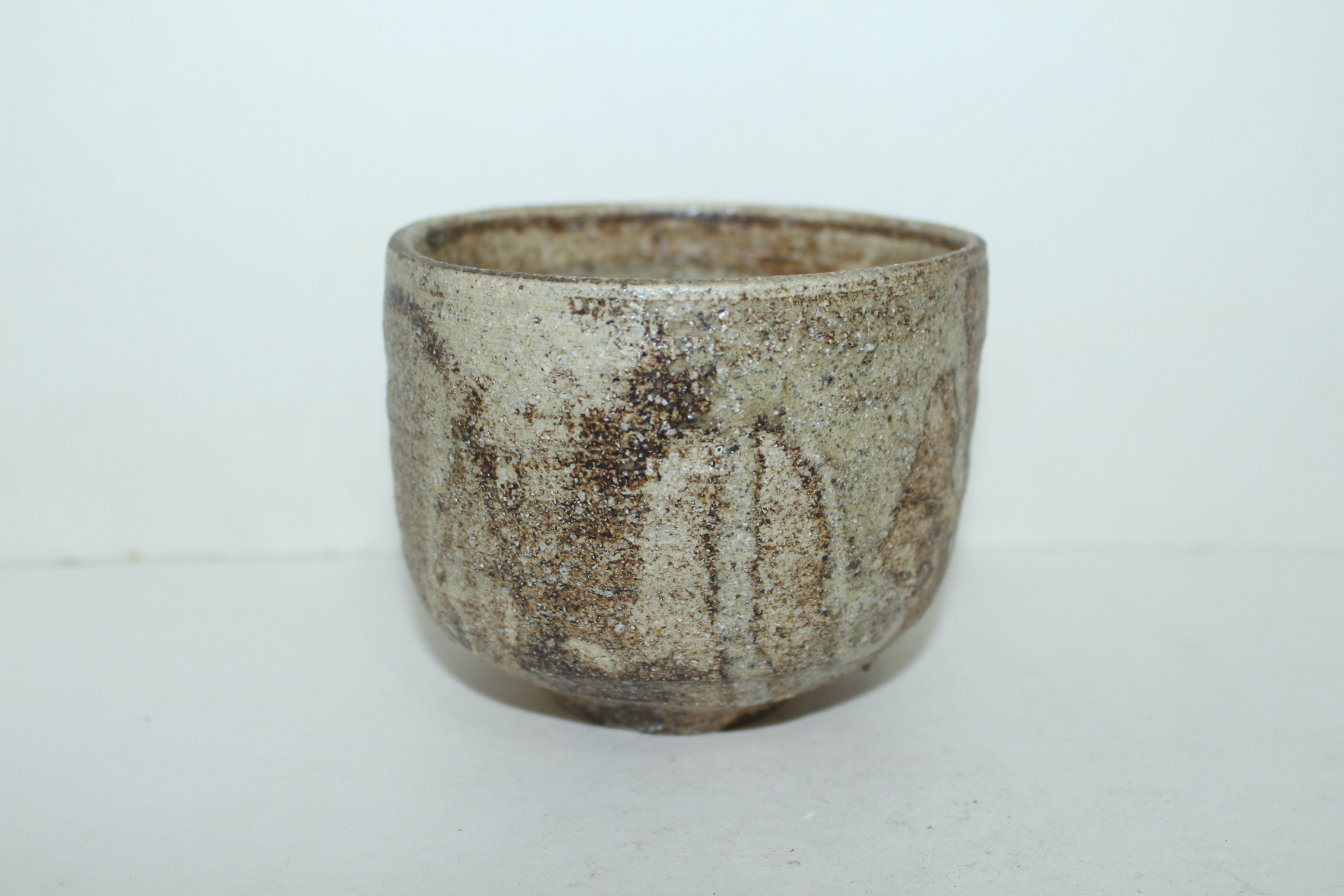 시가라끼 청자 원자명 말찻잔