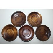 원목나무로된 차탁 5점