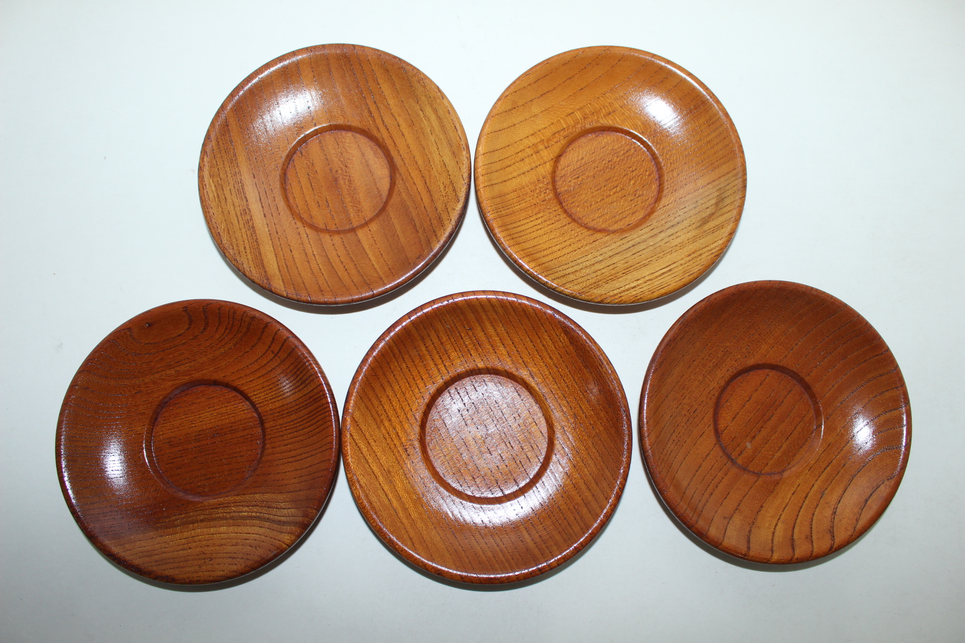 원목나무로된 차탁 5점