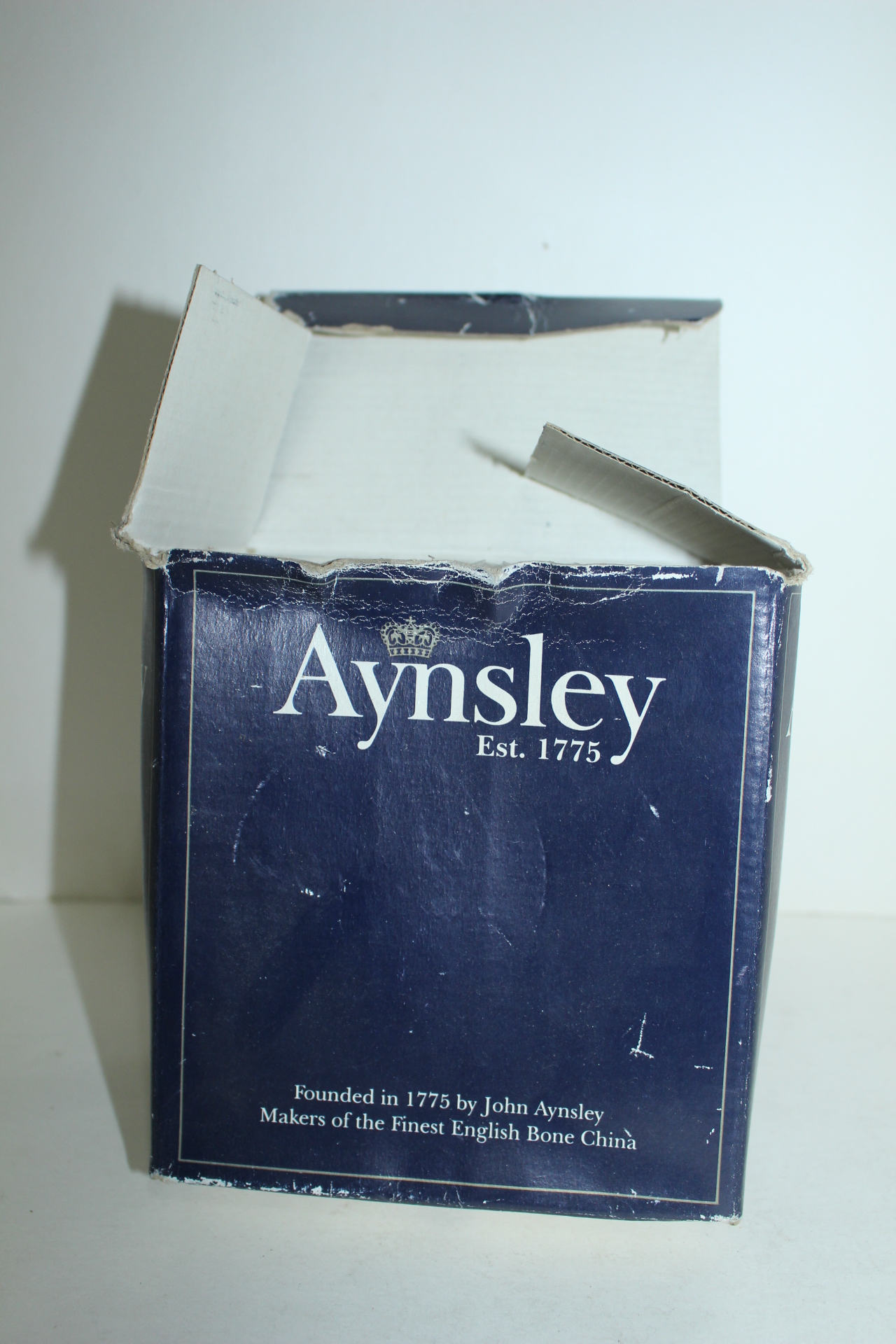 미사용 영국산 본챠이나 앤슬리 굽높은 완