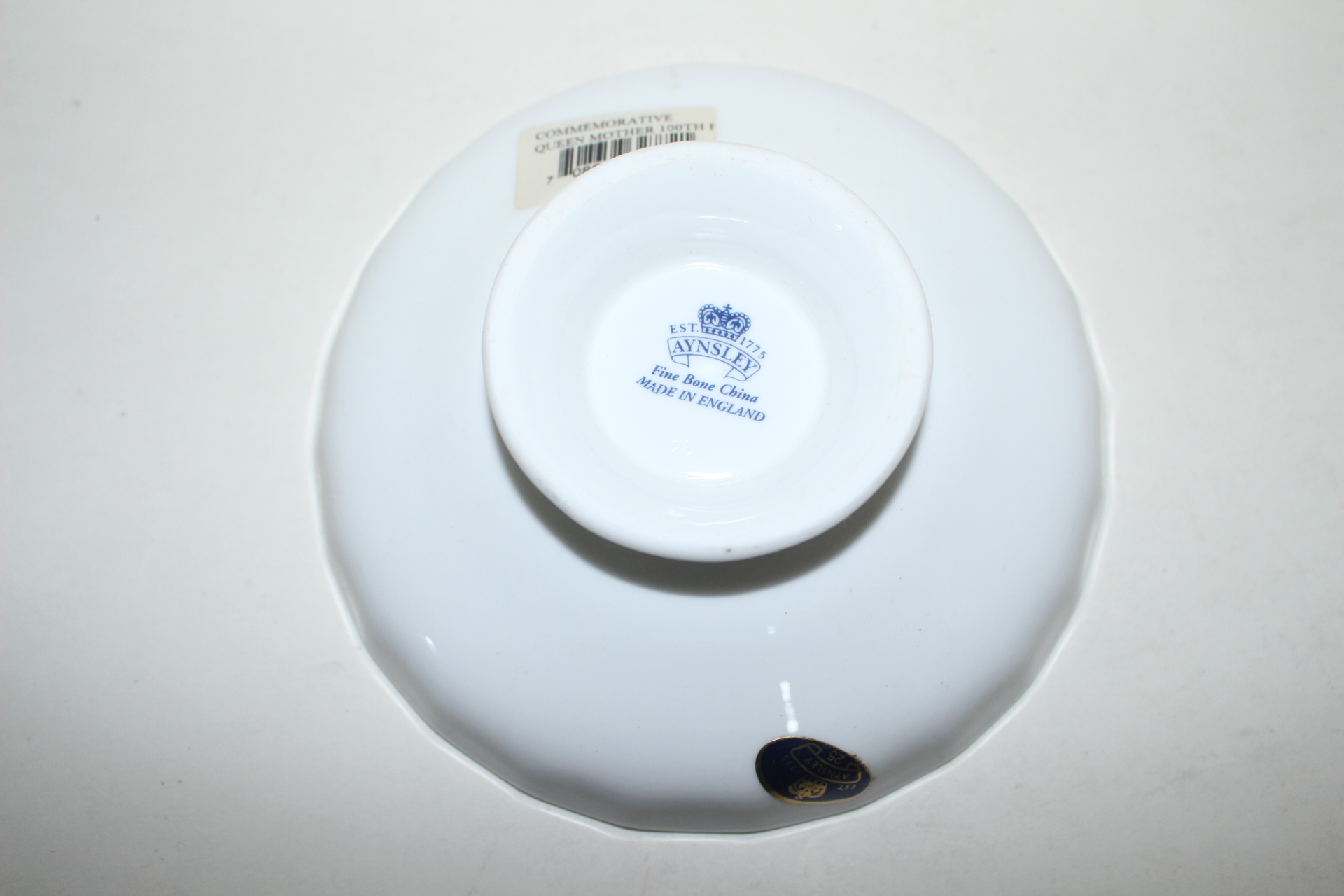 미사용 영국산 본챠이나 앤슬리 굽높은 완