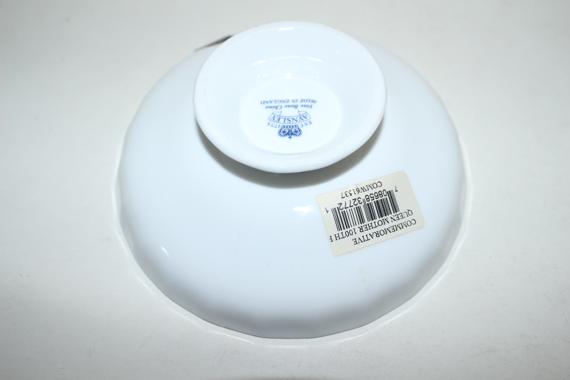 미사용 영국산 본챠이나 앤슬리 굽높은 완