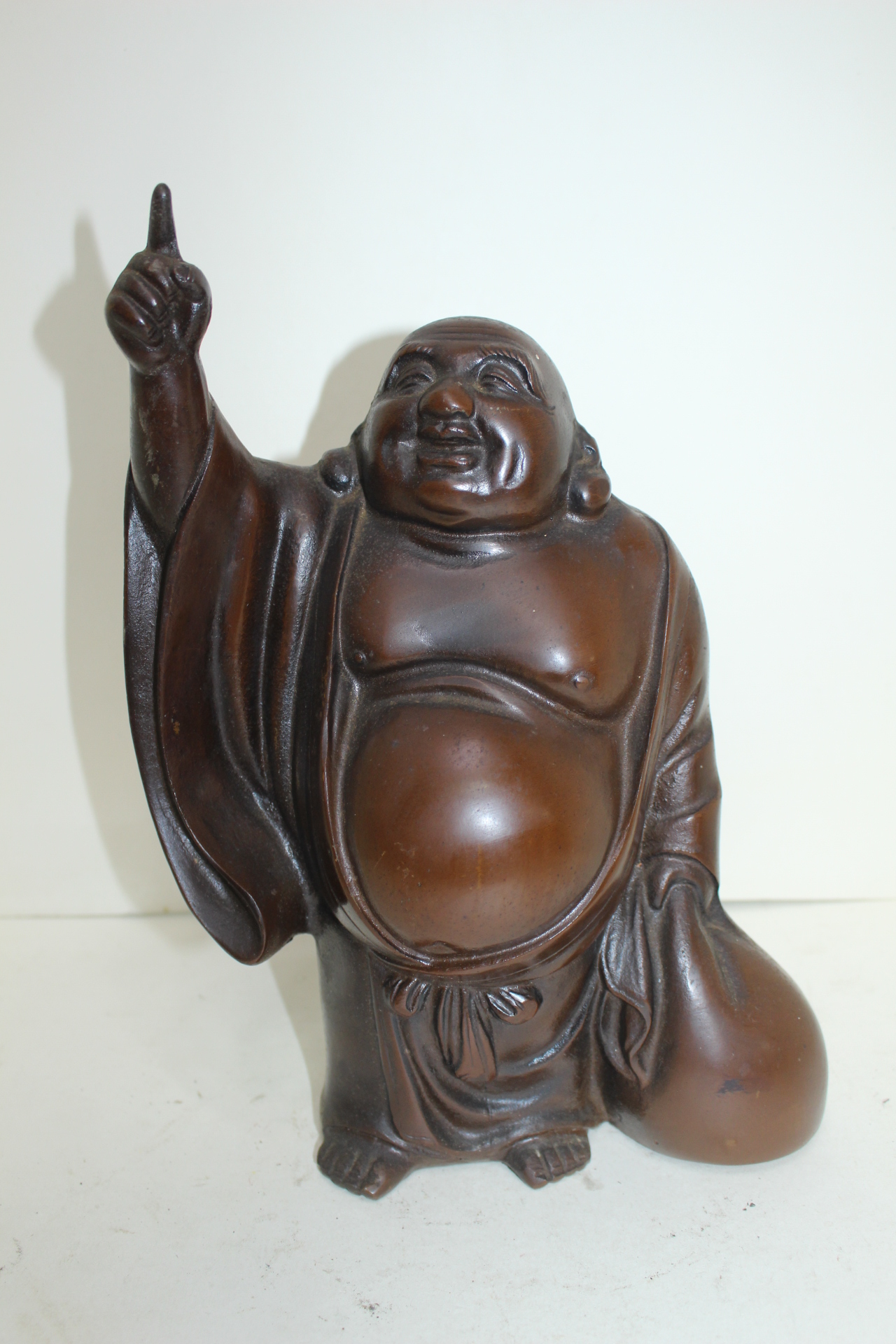 21-무쇠로된 포대화상 조각상