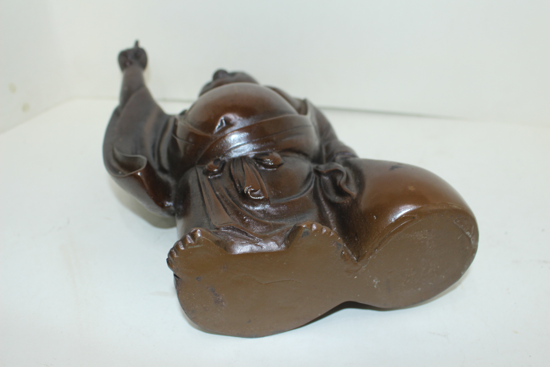 21-무쇠로된 포대화상 조각상