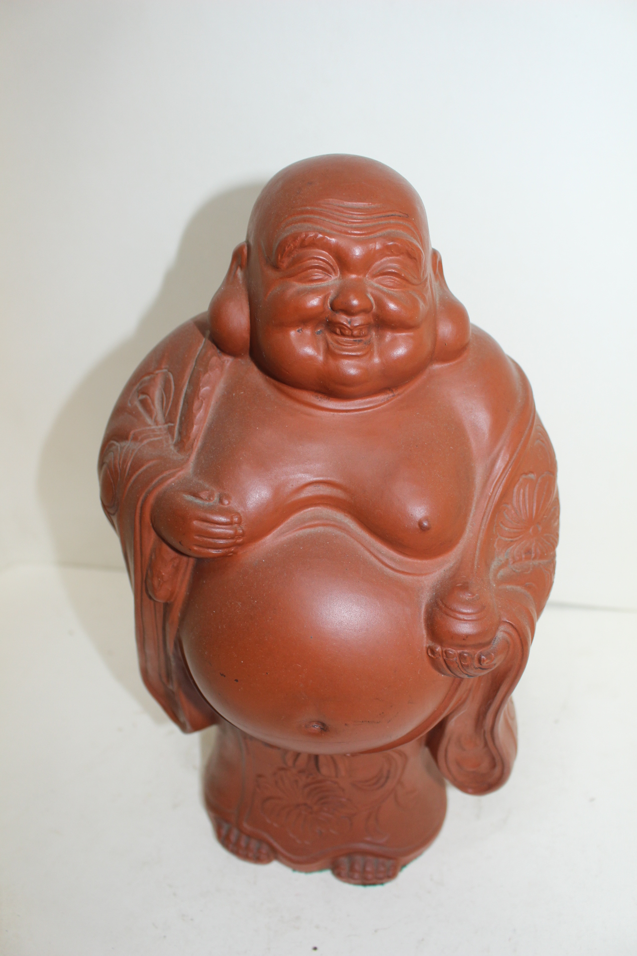 26-자사도자기 달마대사 조각상