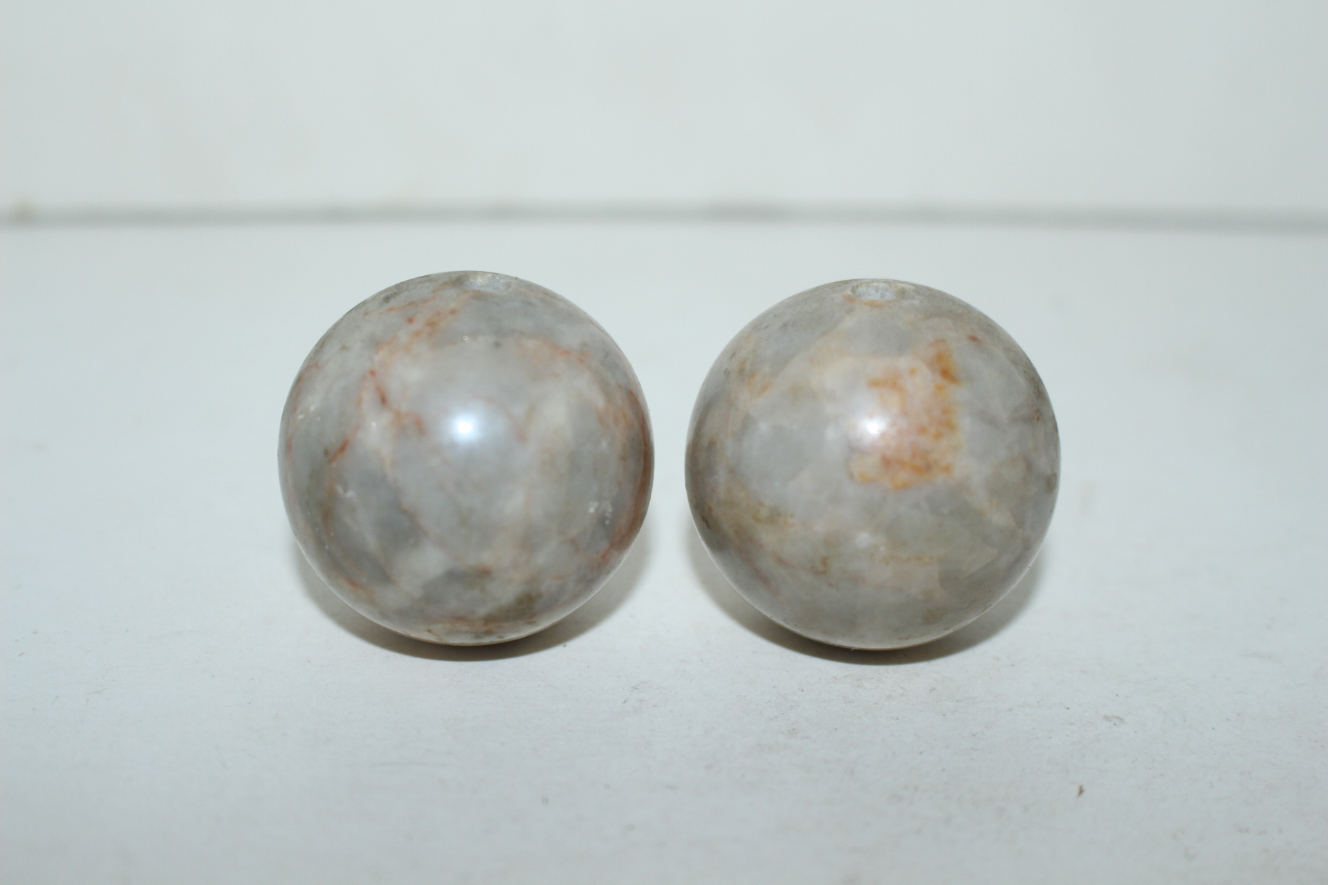 무뉘옥돌로된 추(풍진) 1쌍