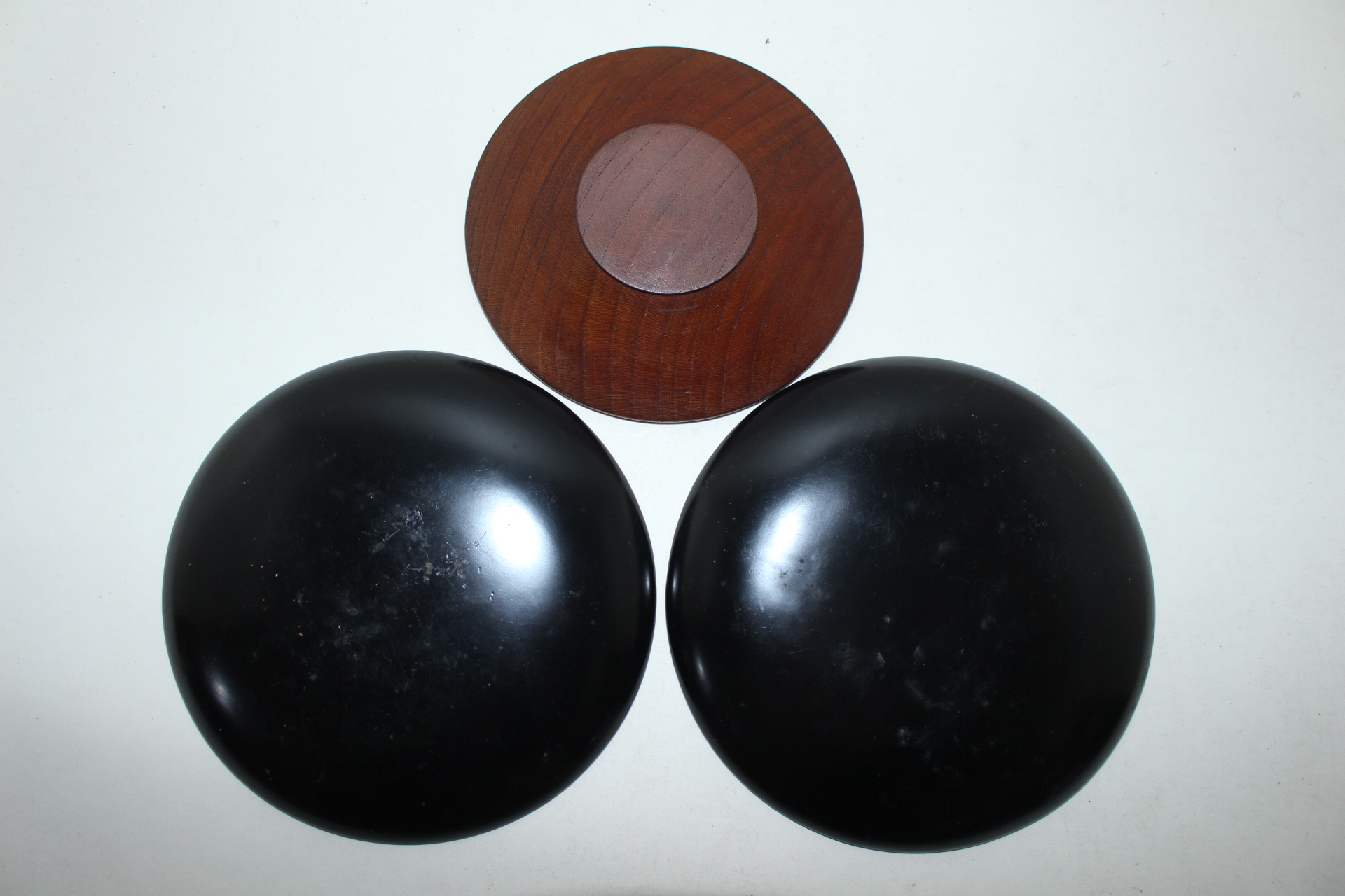 나무로된 차탁 3점