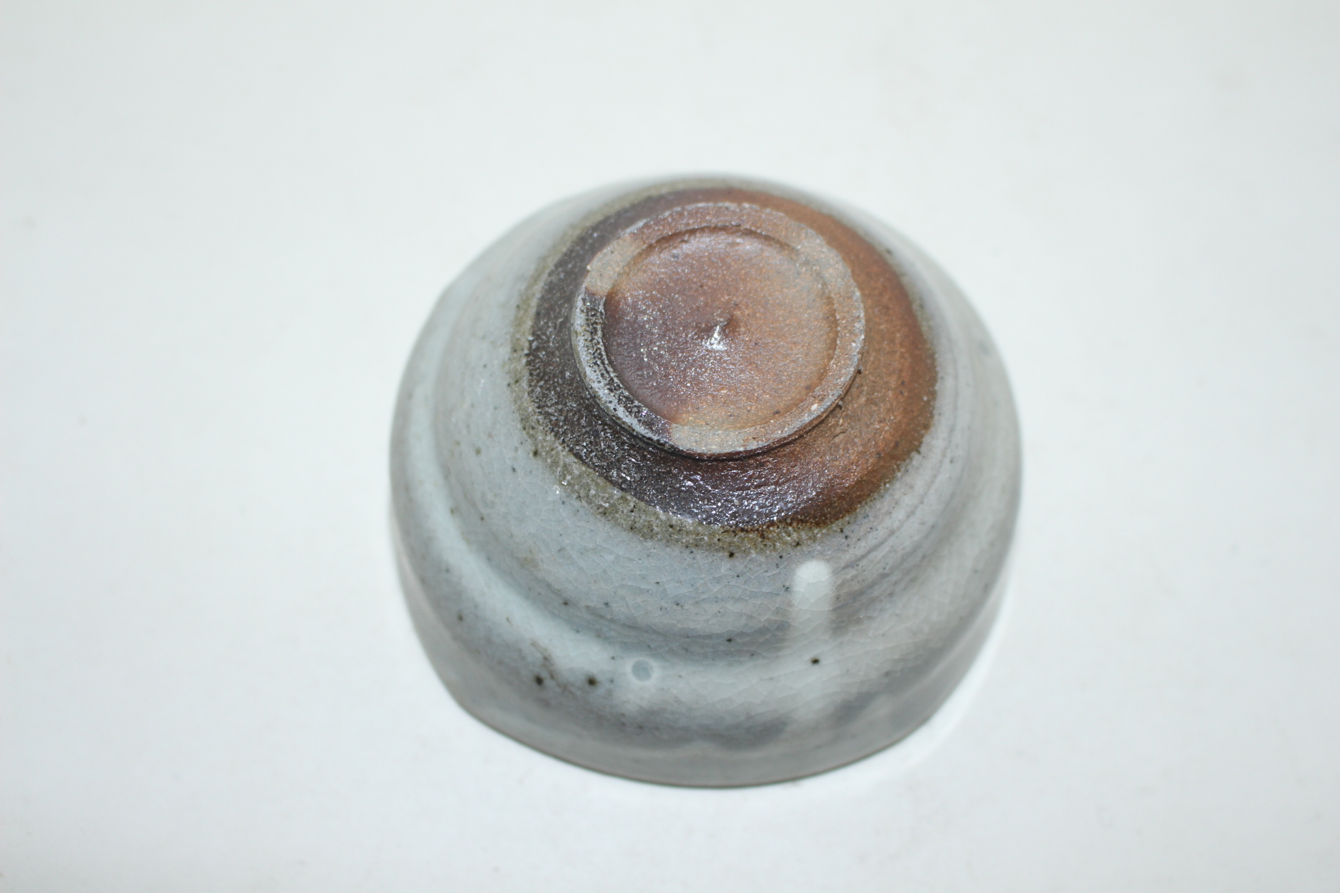 분청자 국화인화문 자완