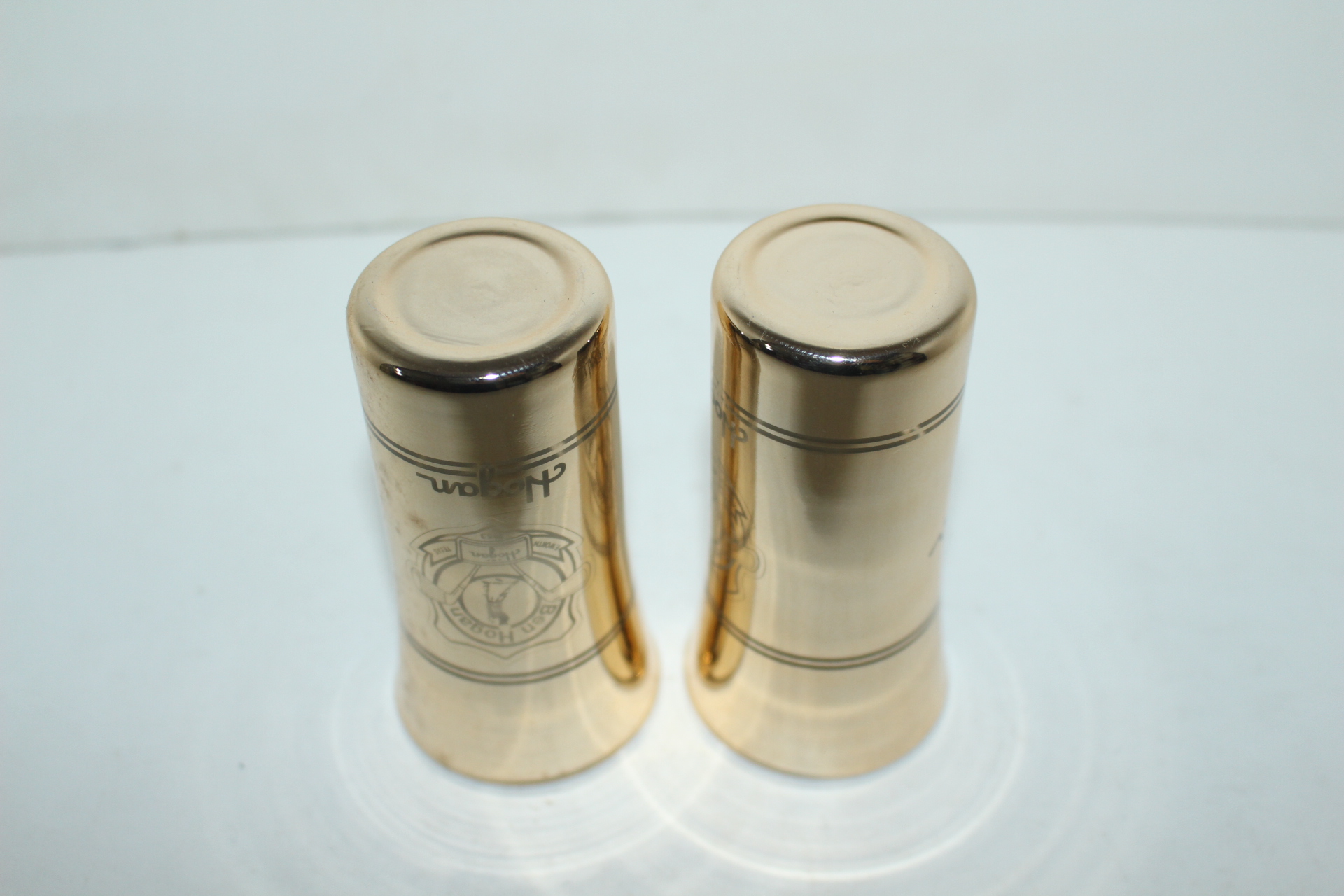 은채된 유리잔 2점