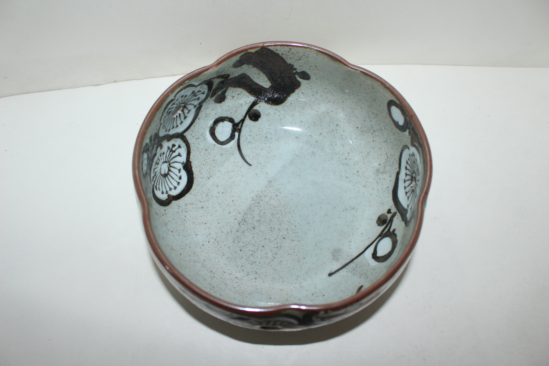 청자 진사화문 화형대완