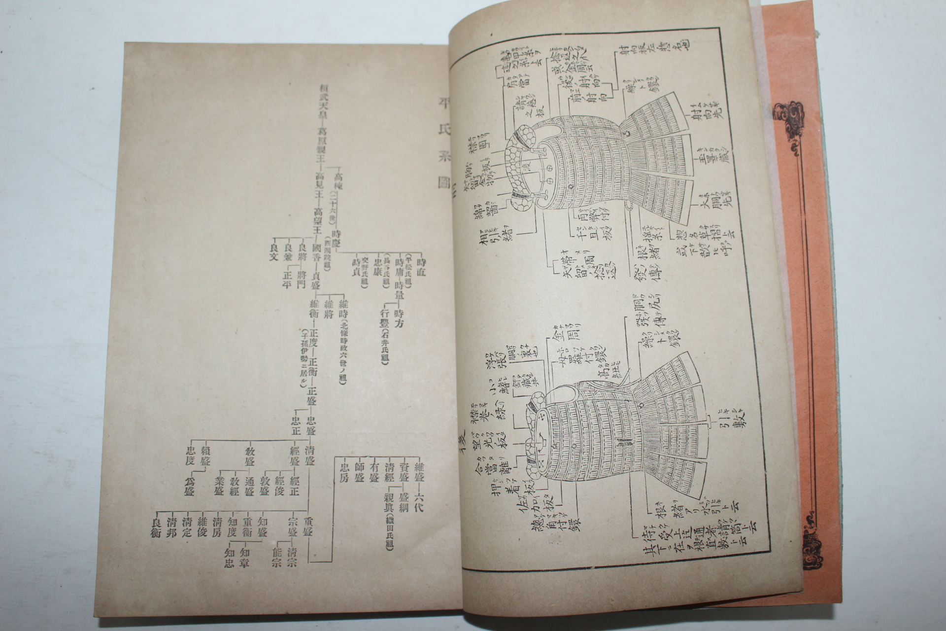 1901년(명치34년) 일본간행 평가물어강의(平家物語講義) 6책완질