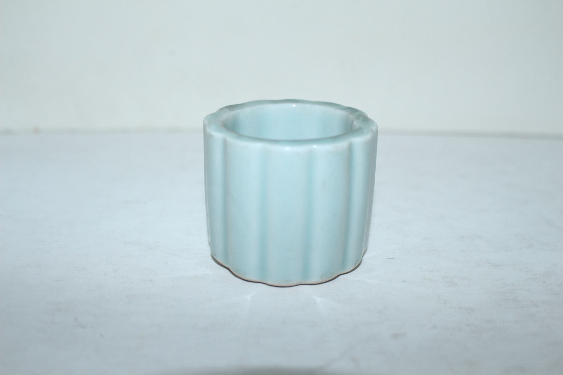 청자죽절 차도구(두껑받침)