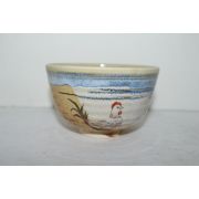 분청자 닭문 말찻잔