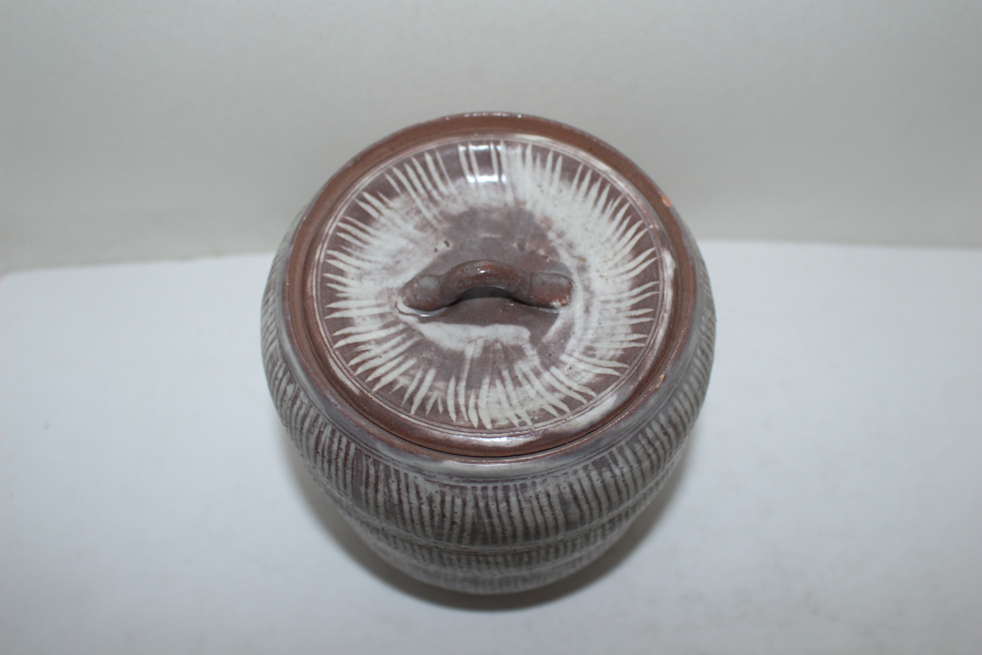 분청자 인화문 수통