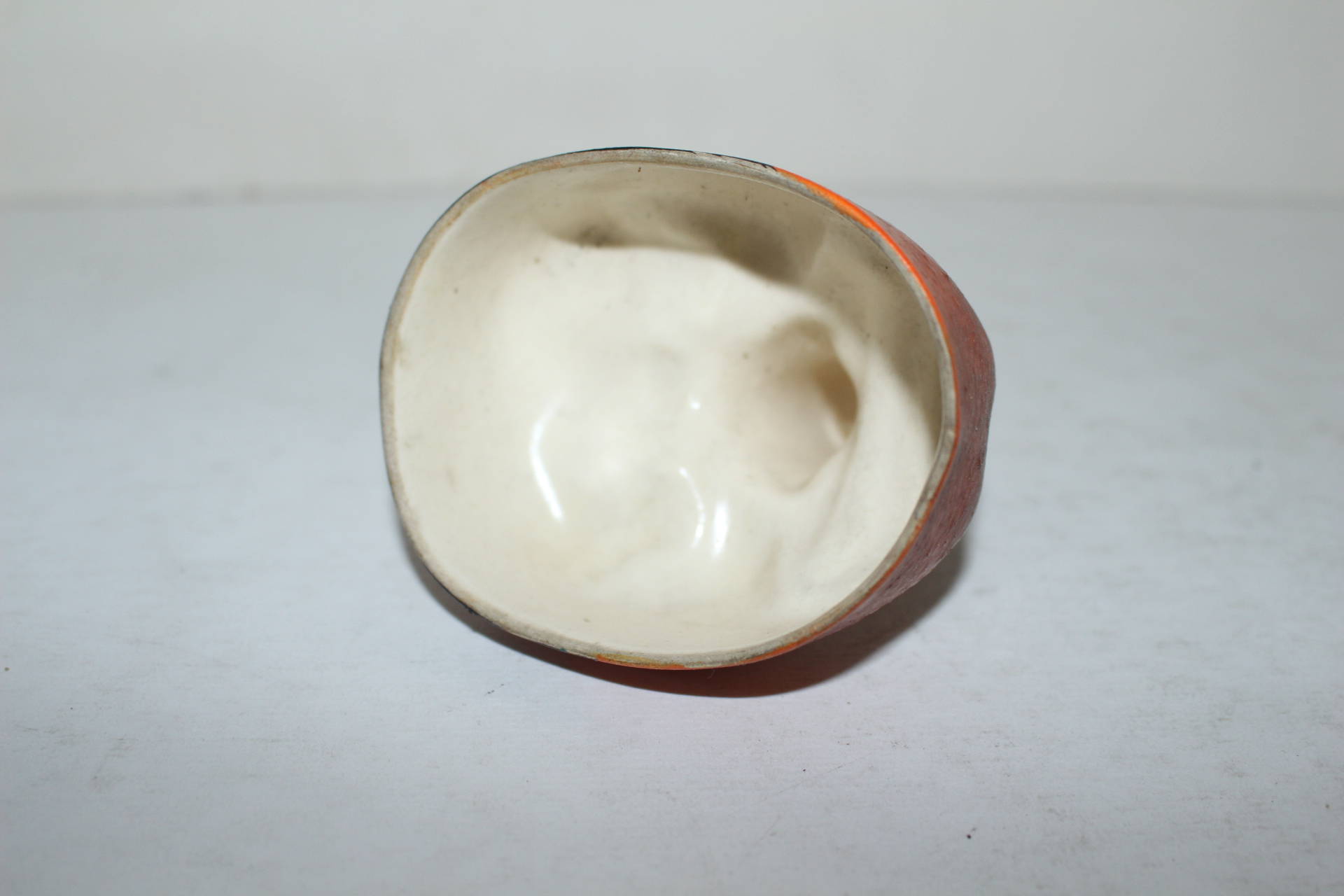 연대가좋은 분청자도자기 얼굴탈 잔