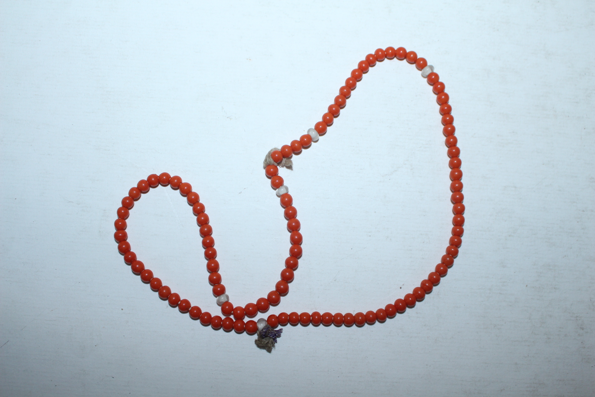 연대가좋은 진품산호로된염주