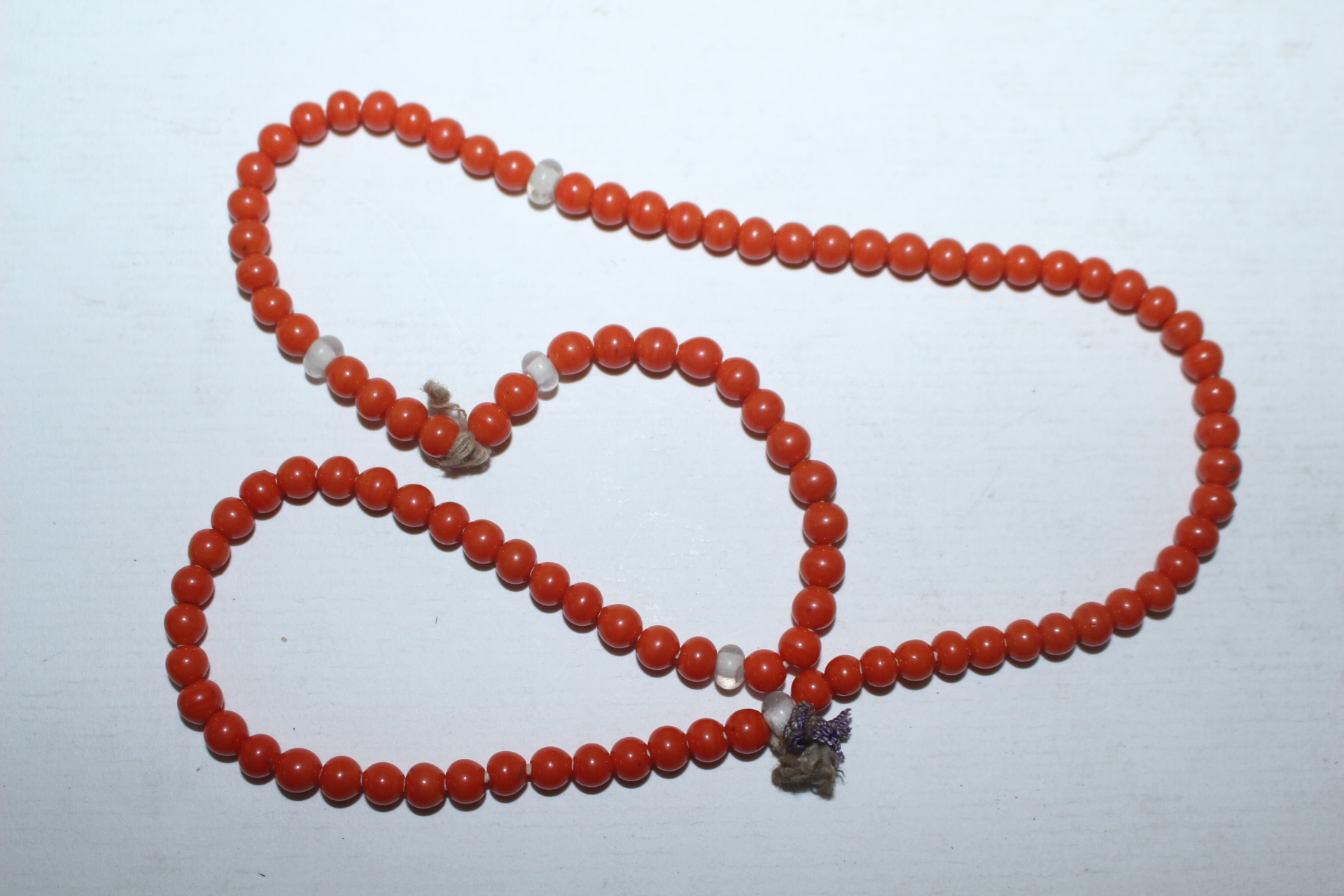 연대가좋은 진품산호로된염주