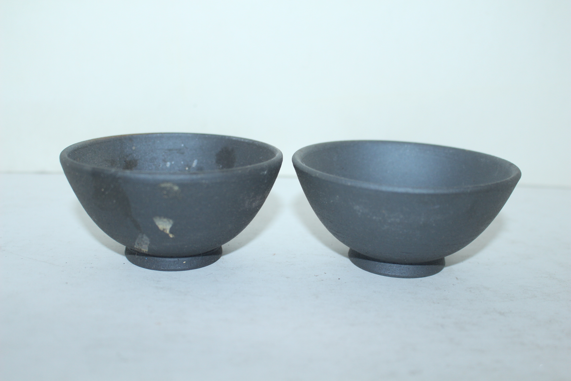 시가라끼 청자잔 2점