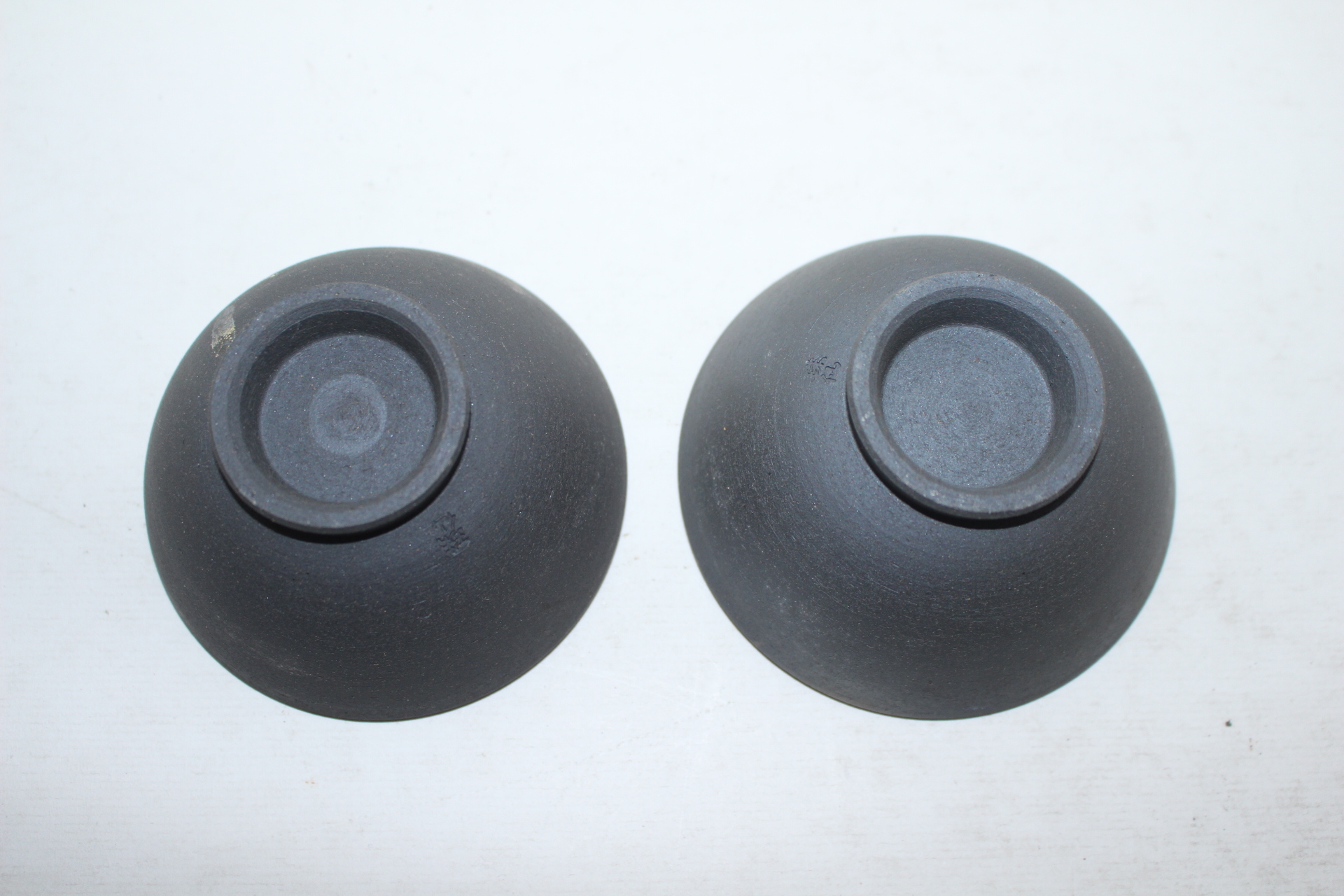 시가라끼 청자잔 2점