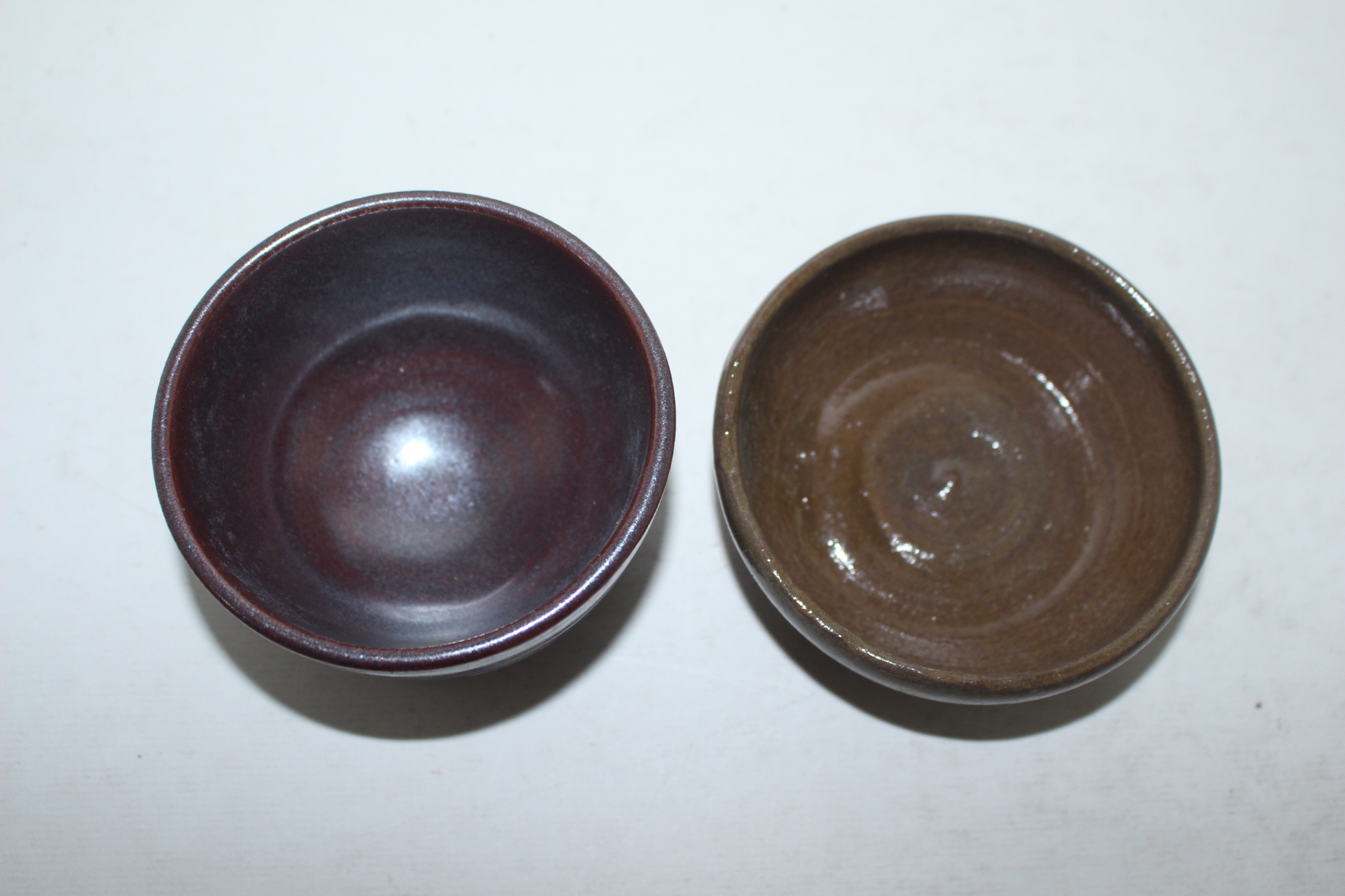 덴모꾸철화청자 잔 2점