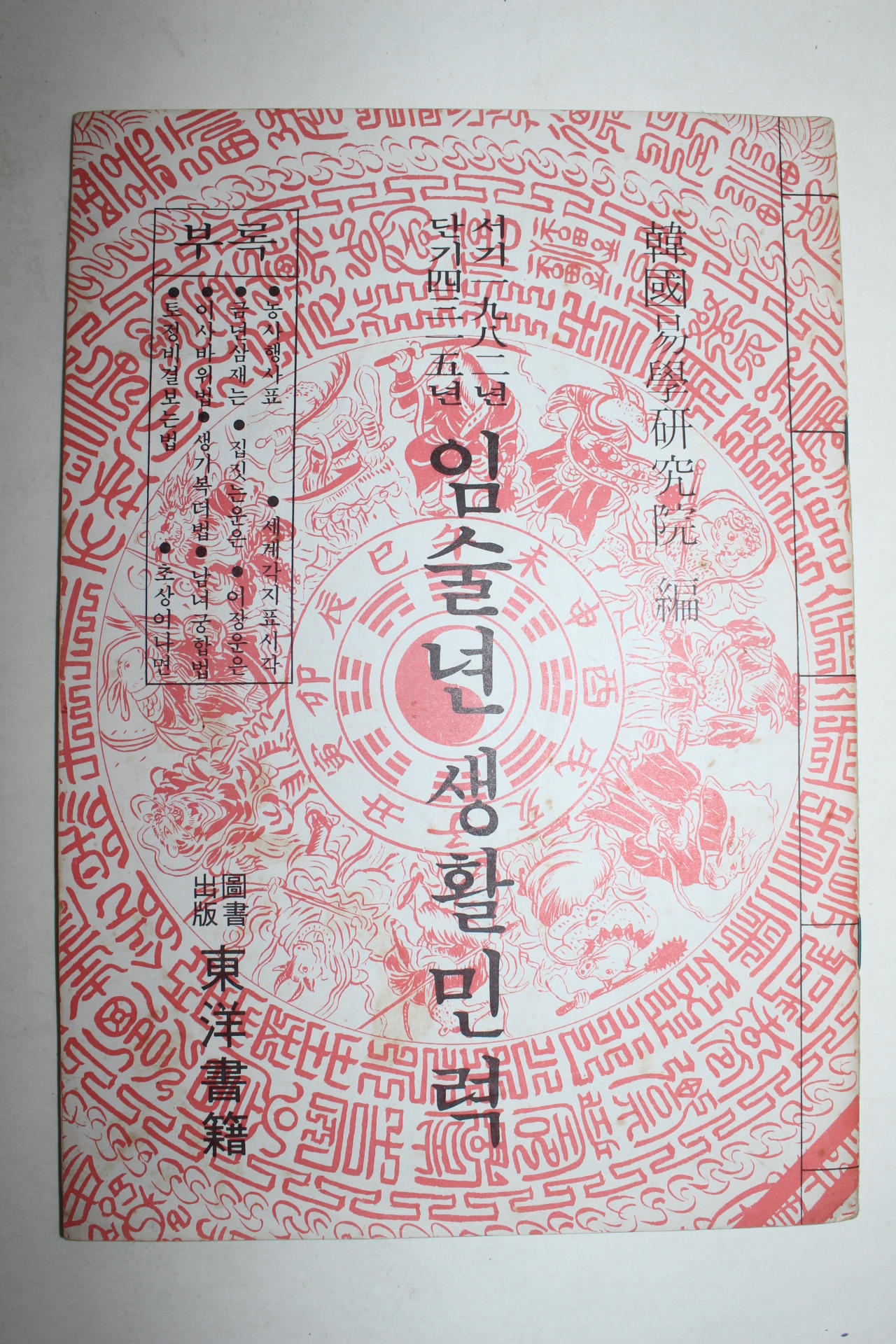 1982년 임술년 생활민력