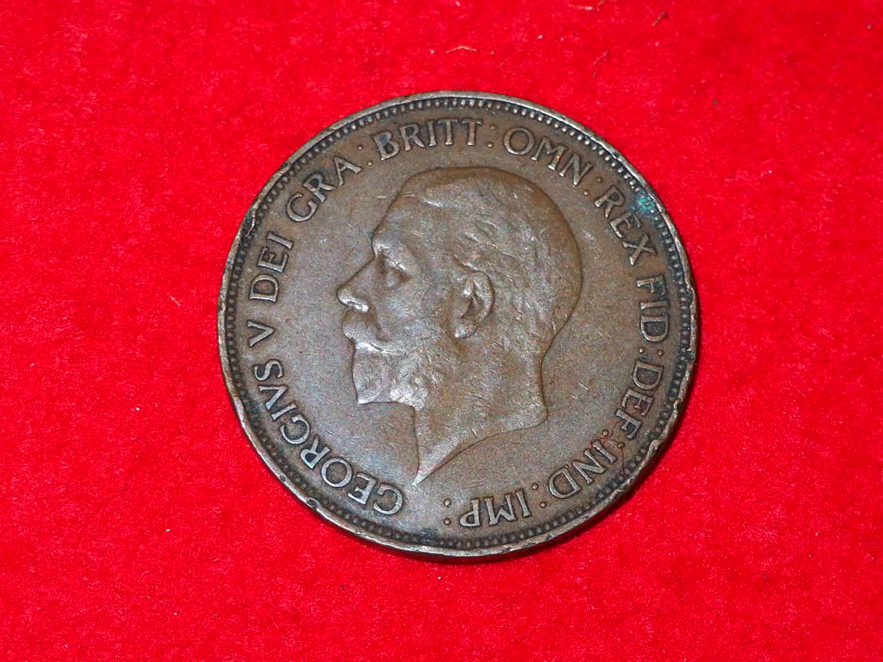 1935년 원페니 동전