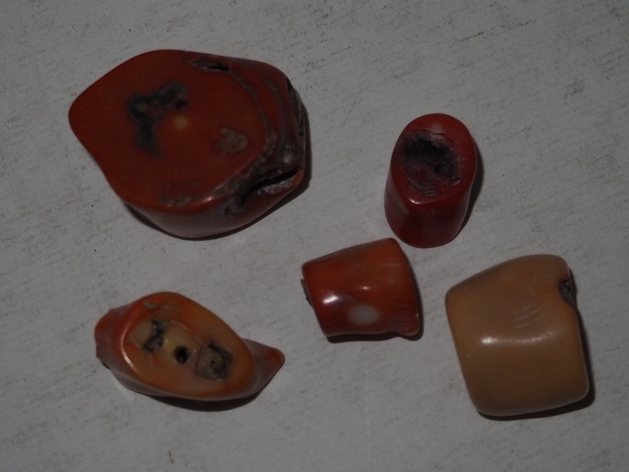 산호 목걸이추 일괄