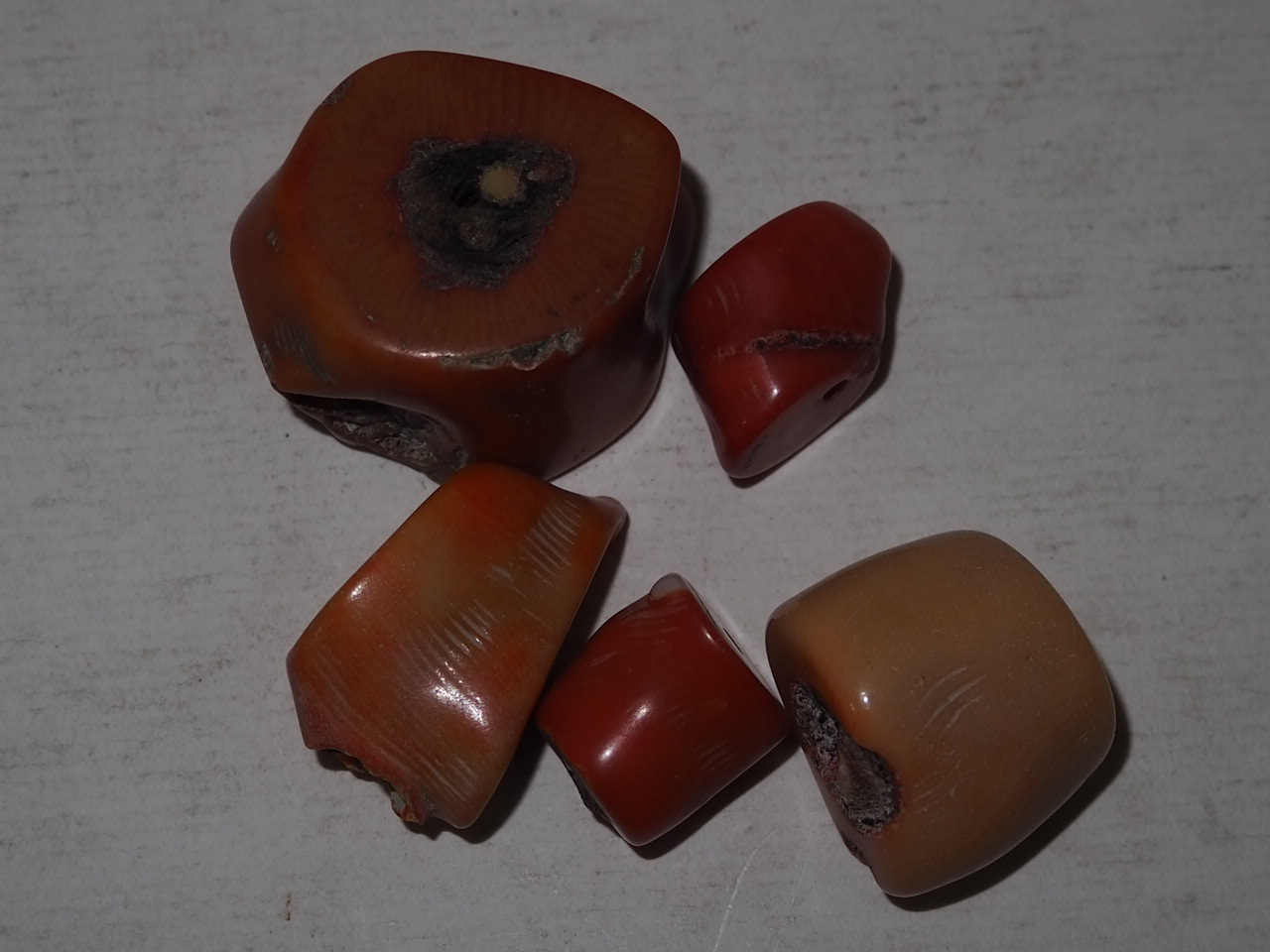 산호 목걸이추 일괄