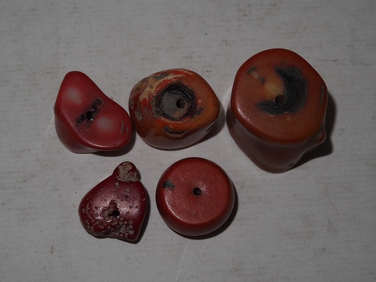 산호 목걸이추 일괄