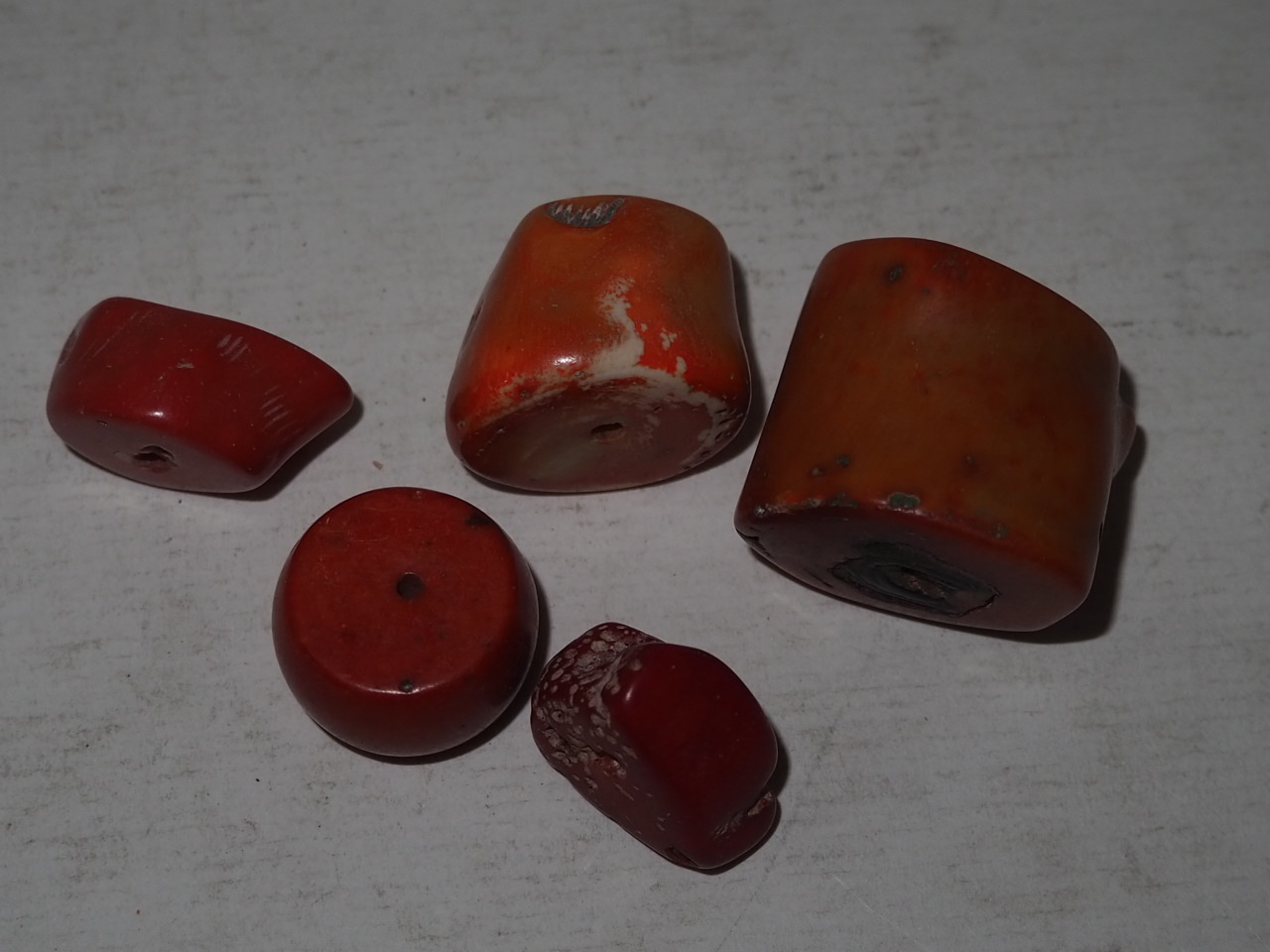 산호 목걸이추 일괄