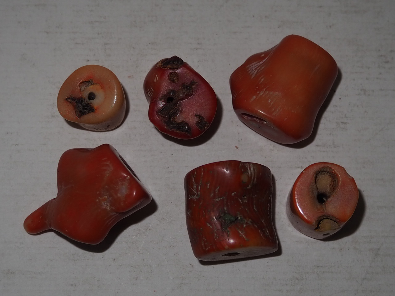 산호 목걸이추 일괄