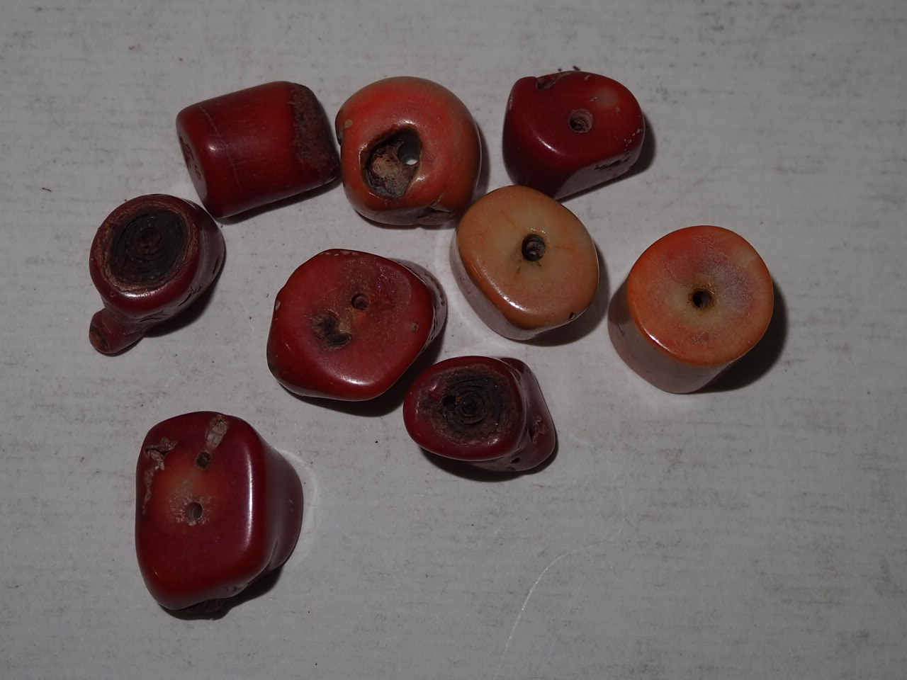 산호 목걸이추 일괄