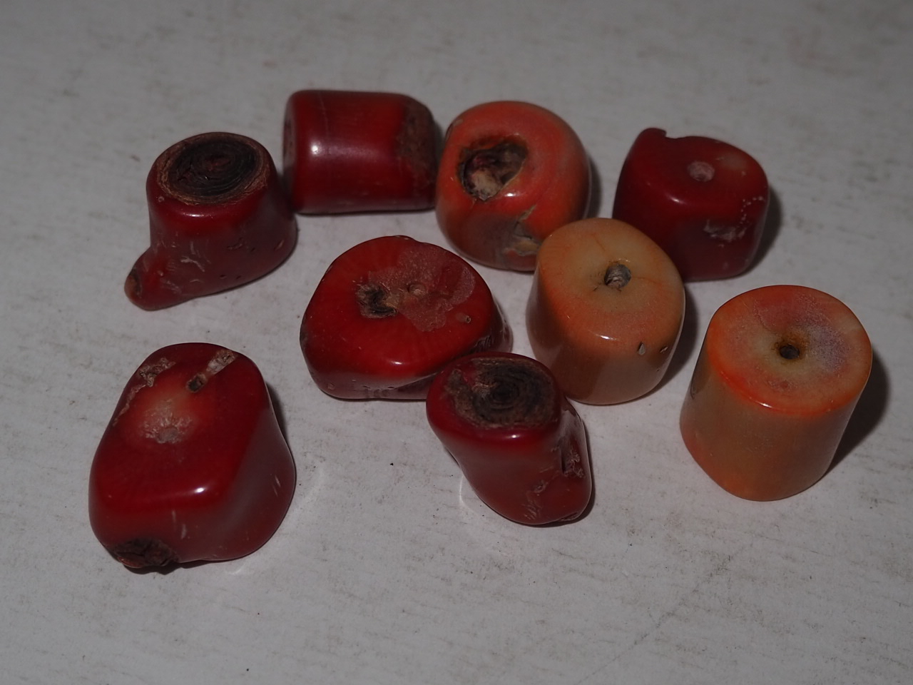 산호 목걸이추 일괄