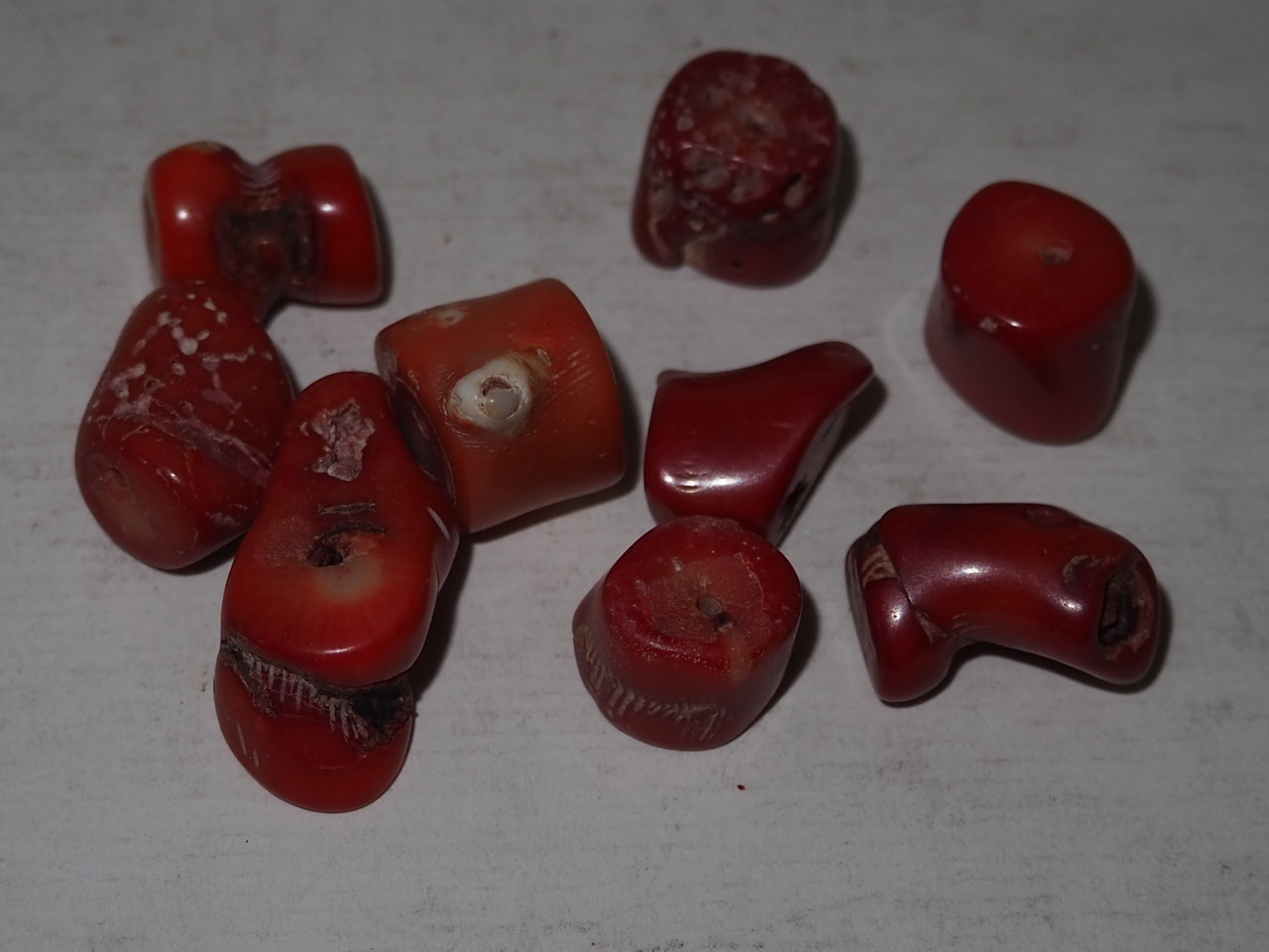 산호 목걸이추 일괄