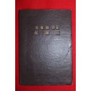 1957년초판 안장현(安章鉉)시집 어안도(魚眼圖)(저자싸인본)