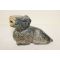 홍산문화-퇴화곤옥돌 동물모양 옥조각