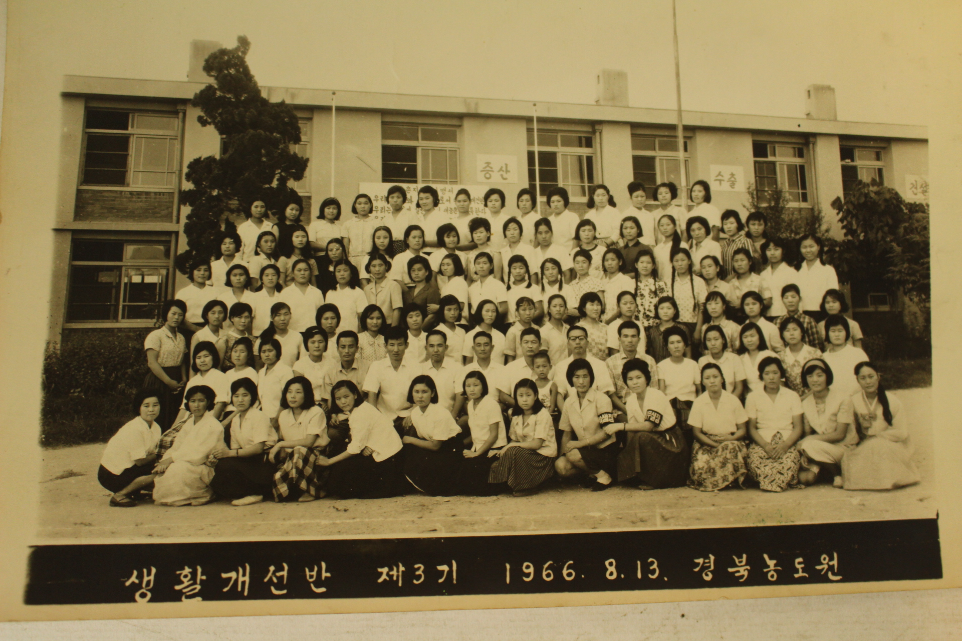 1963년,65년,66년 경상북도 공무원,생활개선반,농사개량반 등 사진일괄 24장