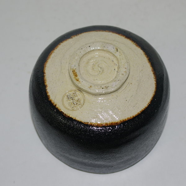 朝樂 흑유덴모꾸 라꾸 다완