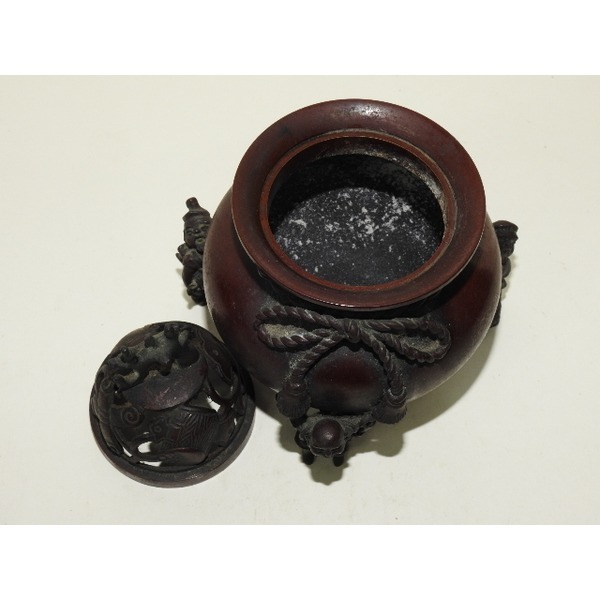 연대좋은 적청동 신선삼족 향로