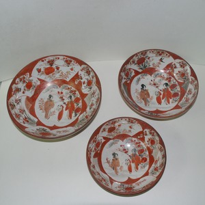 100년이상된 고구다니 여인문 완셋트