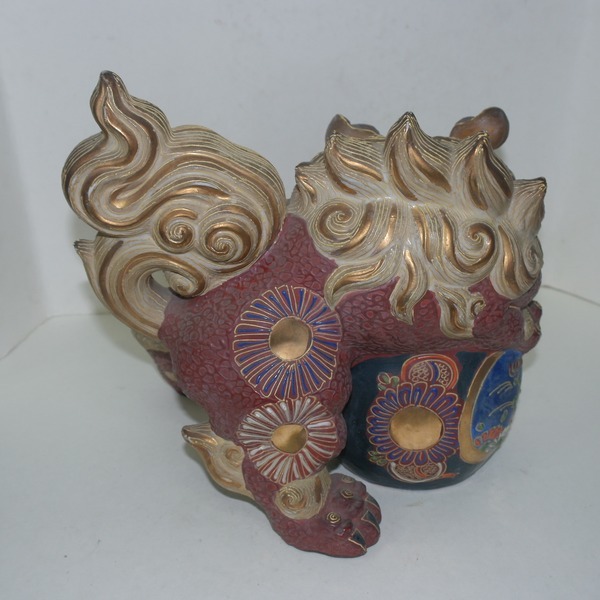 연대가좋은 고구다니 청자해태상